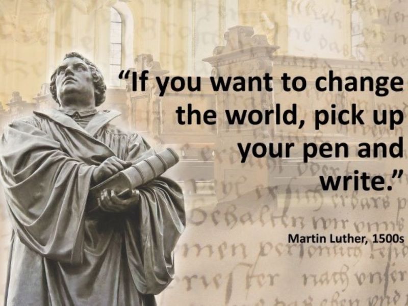 On the power of&nbsp;writing